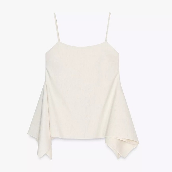 Zara Tops - Zara NWOT Linen Blend Top